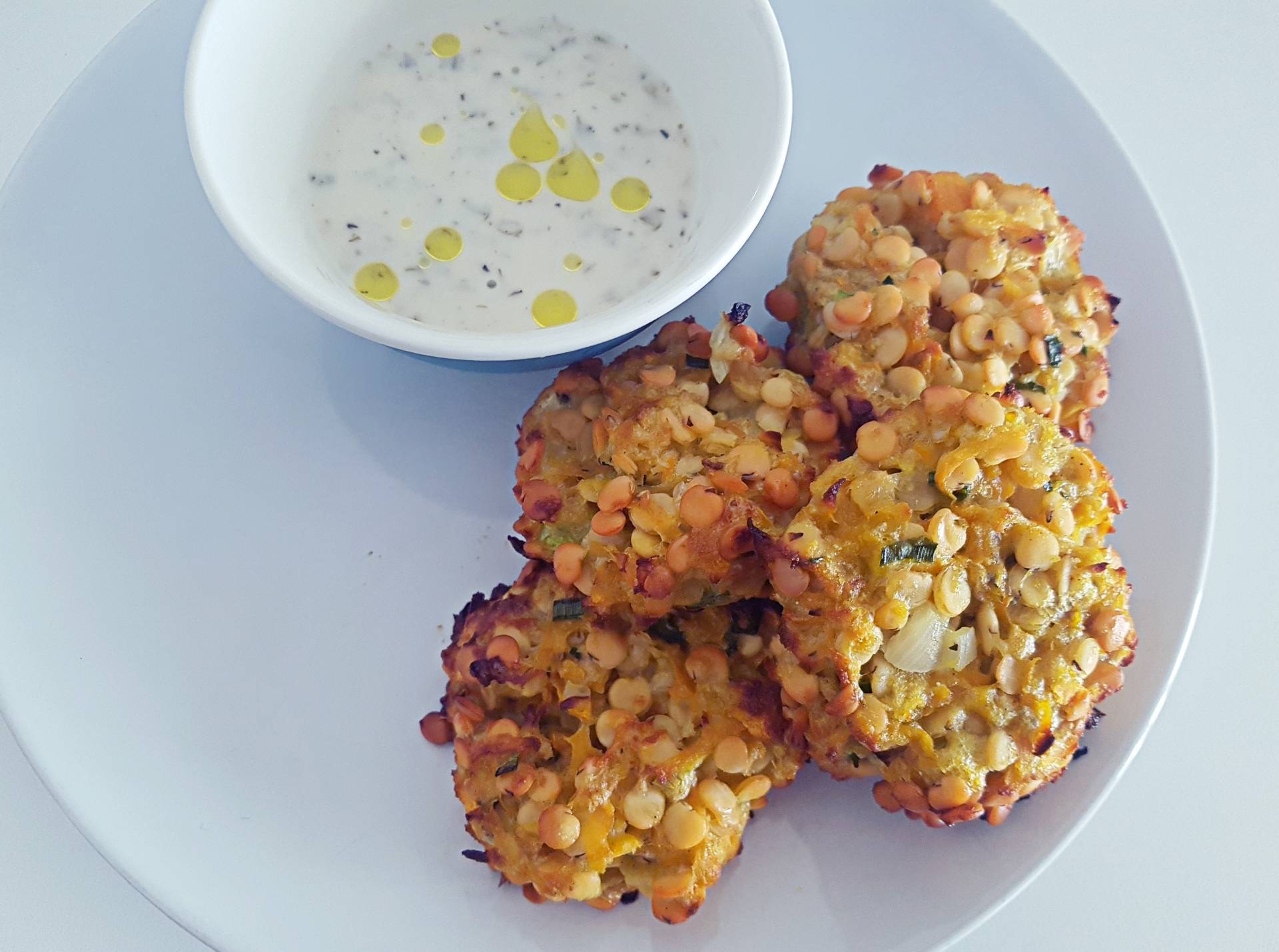 Vegetable Lentil Patties